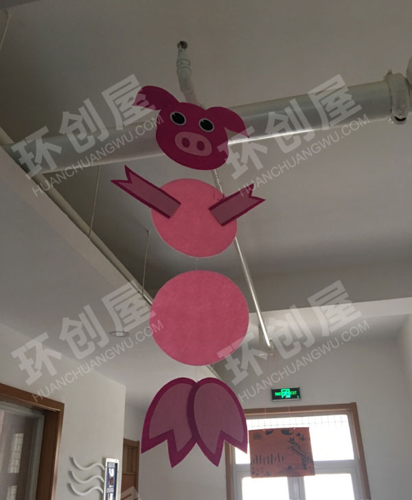 幼儿园自制可爱小动物吊饰图片