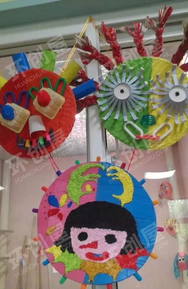 幼儿园屋顶吊挂饰图片
