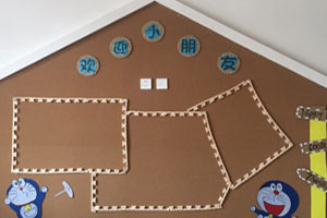 幼儿园哆啦A梦主题家园联系栏图片2张