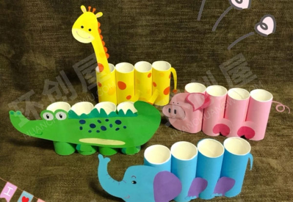 幼儿园纸杯作品展示图片