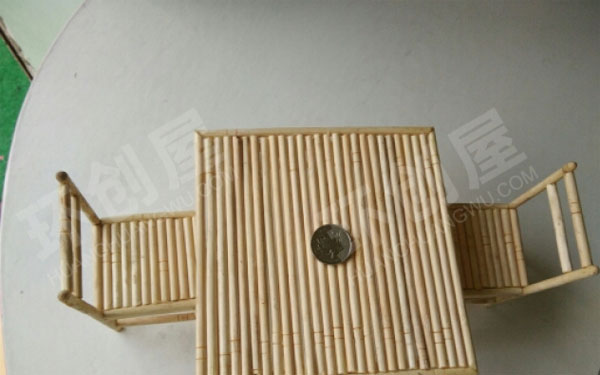 幼儿园作品展示一次性筷子制作手工图片