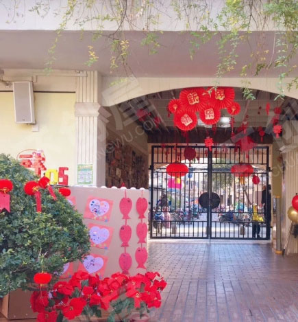 幼儿园户外环创走廊海报门头图片