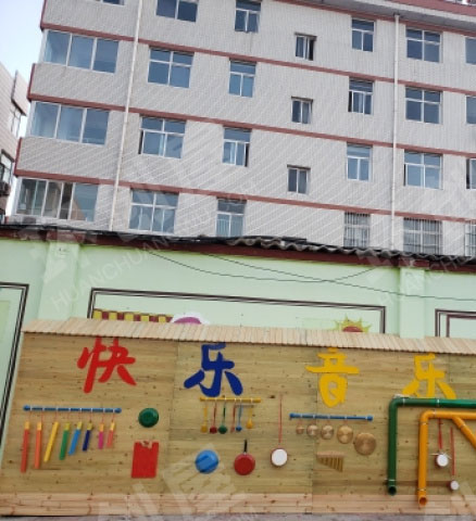 幼儿园户外音乐墙图片