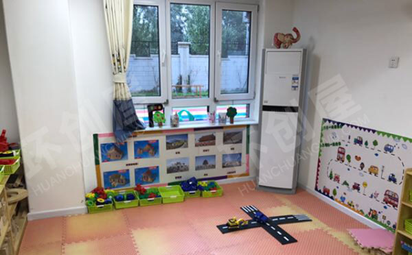 幼儿园建构区整体样式图片