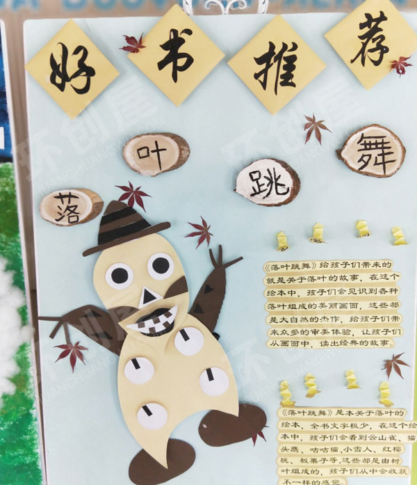 幼儿园好书推荐阅读区环创图片
