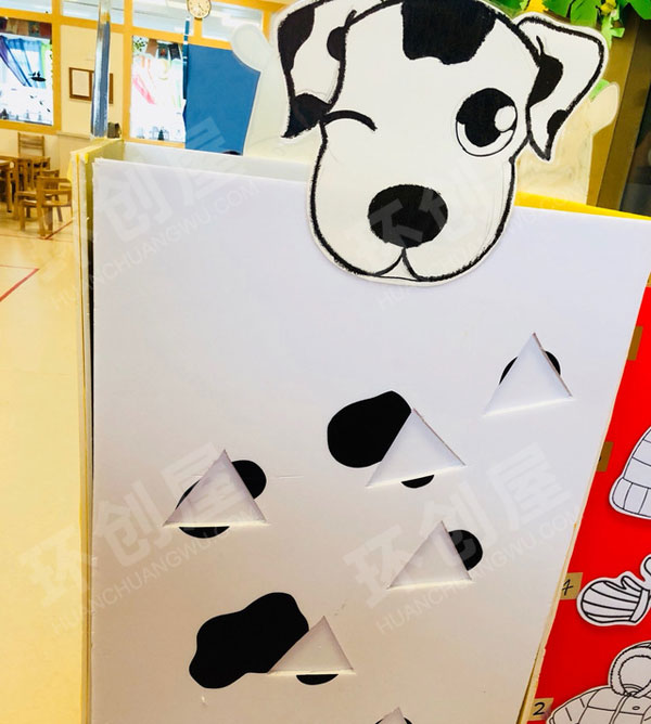 幼儿园科学区动物花花衣图片