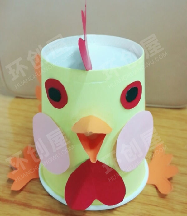 幼儿园角色游戏纸杯宠物图片