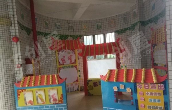 幼儿园表演区皮影区域图片