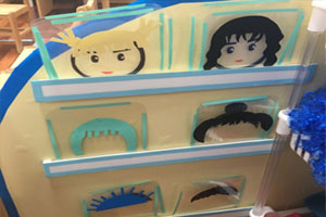 幼儿园益智区理发师图片6张