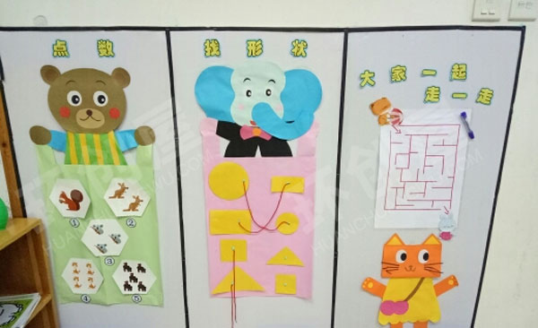 幼儿园益智区小小手工制作图片