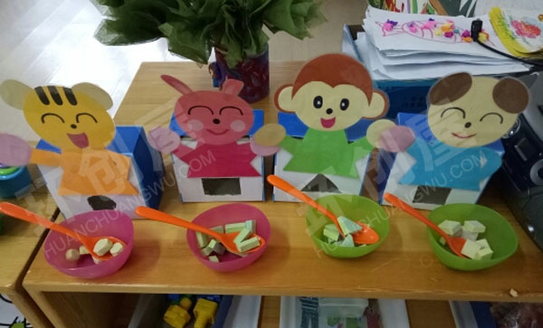 幼儿园益智区小小手工制作图片