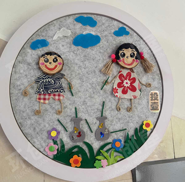 幼儿园墙面布置环创传统民间游戏图片