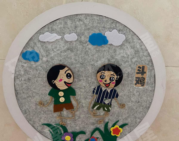 幼儿园墙面布置环创传统民间游戏图片