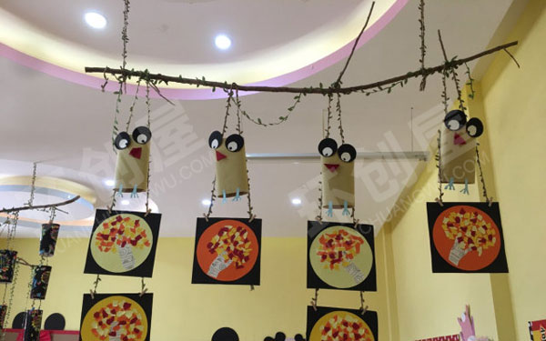幼儿园秋天挂饰图片