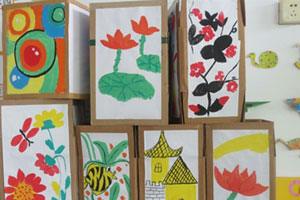 幼儿园环保美工画作作品展示图片3张