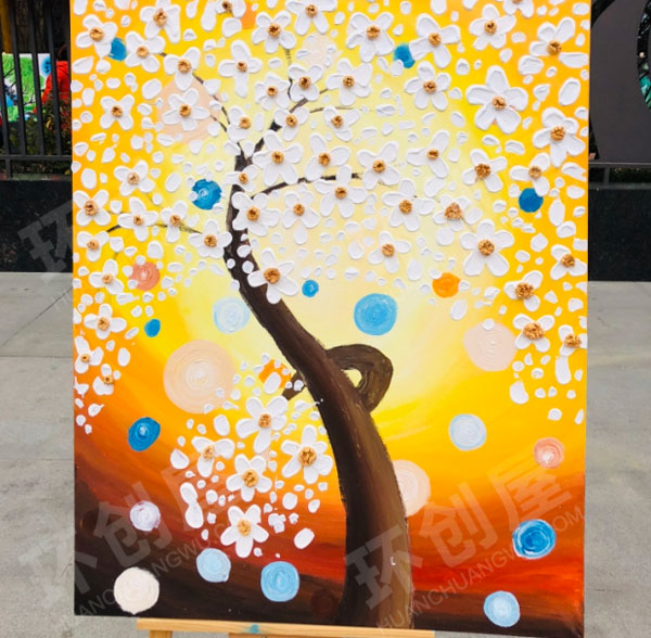 幼儿园绘画作品展示图片