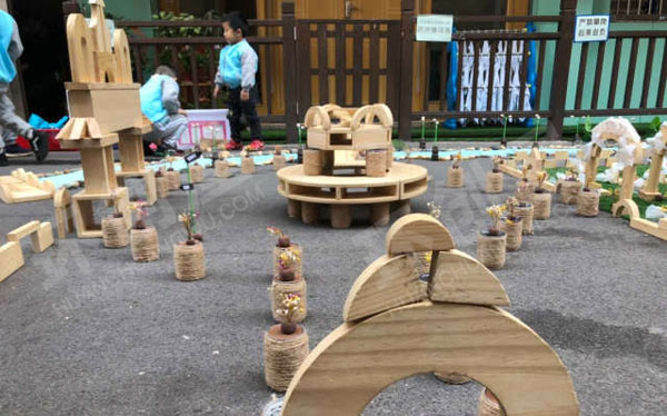 幼儿园建构婚庆文化园图片