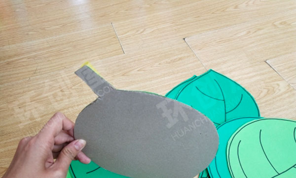 幼儿园美工区会动的毛毛虫图片