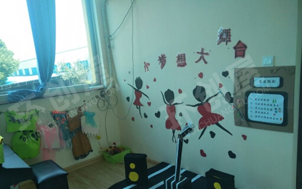 幼儿园表演区墙面布置环创图片