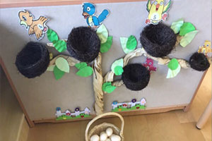 幼儿园益智区小鸟找蛋图片4张
