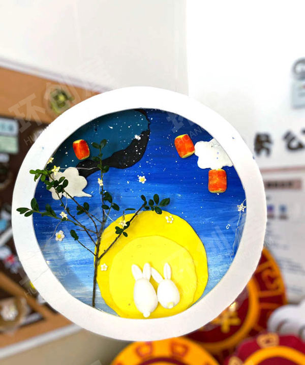 幼儿园中秋节挂饰图片