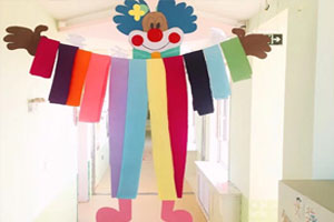 幼儿园小丑挂饰图片