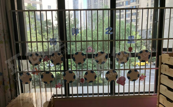 幼儿园海洋风环创门窗图片