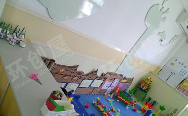 幼儿园建构区各种拼搭图片