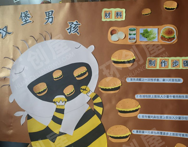 幼儿园制作绘本美食系列图片