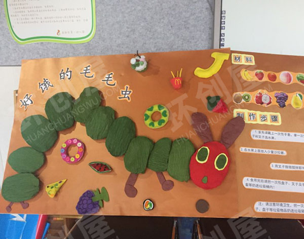 幼儿园制作绘本美食系列图片