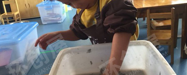 幼儿园科学区造纸坊图片