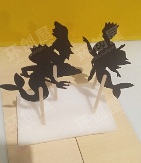 幼儿园科学区影子的主题环境图片