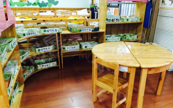 幼儿园益智区智慧部落图片