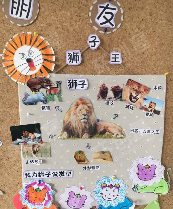 幼儿园动物朋友主题墙图片