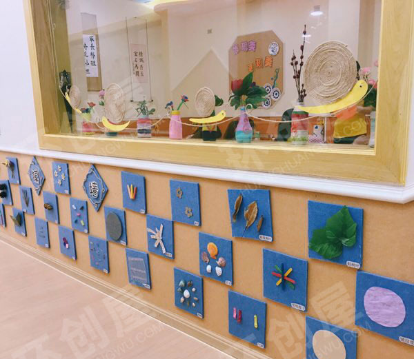 幼儿园主题墙自然系环创图片