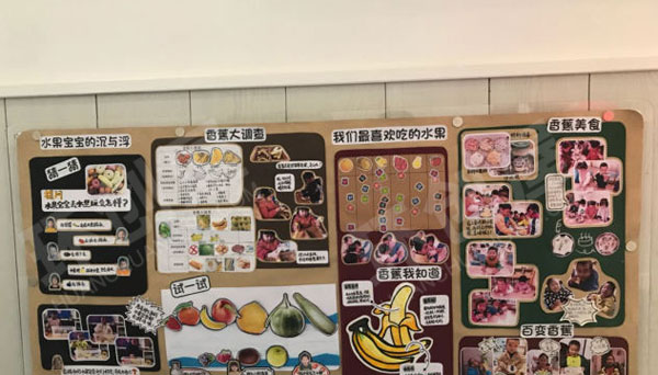 幼儿园墙面布置香香甜甜的水果图片