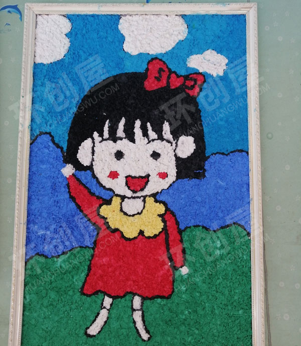 幼儿园墙壁挂饰美工制作图片