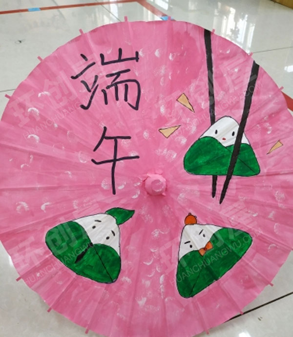 幼儿园节日纸伞挂饰图片
