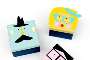 幼儿园作品展示萌翻你的纸巾盒图片6张