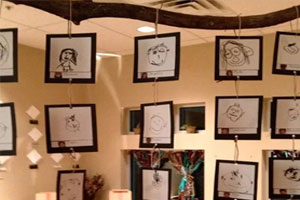幼儿园作品展示创意展示墙图片3张