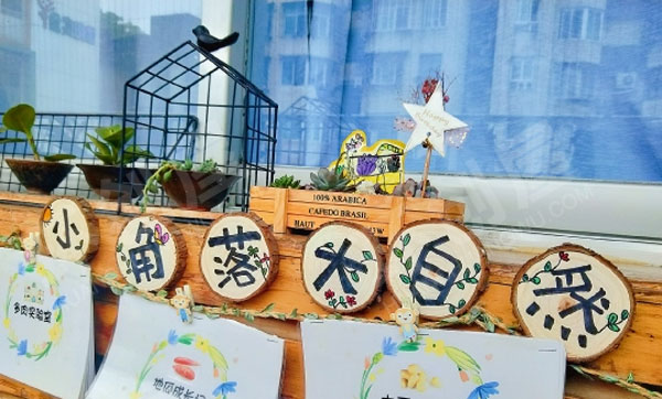 幼儿园户外春季植物角环创图片