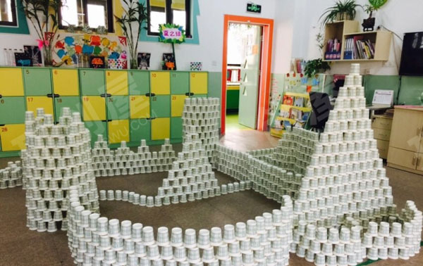 幼儿园建构区大型建构图片