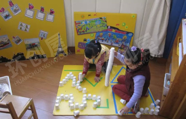 幼儿园建构区环境创设图片