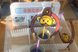 幼儿园自制教玩具科学区环创图片4张