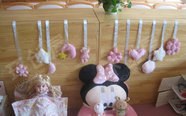 幼儿园小清新风格娃娃家图片
