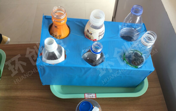幼儿园益智区废物利用自制教玩具图片