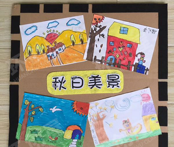 幼儿园秋天主题墙图片