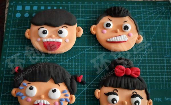 幼儿园墙面装饰趣味表情墙图片