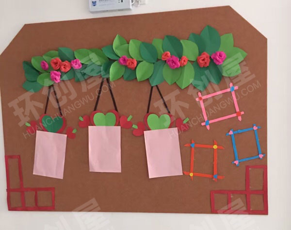 幼儿园春天动植物主题家园联系栏图片