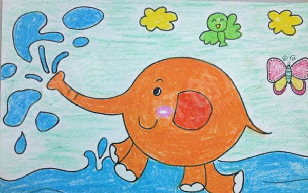 幼儿园作品展示幼儿简笔画图片